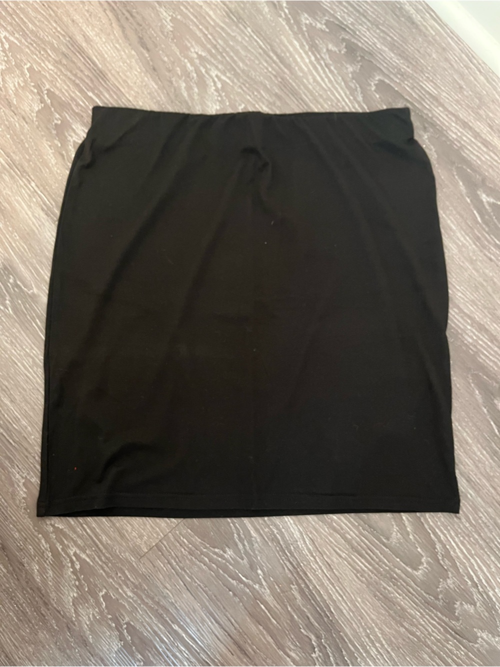 Brave Soul Black Stretch Pencil Mini Skirt